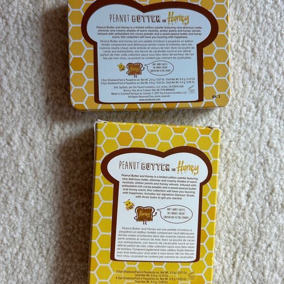 Too Faced Peanut Butter & Honey Eye Shadow Palette - Pink, Peach & Brown Shades - Picture 4 of 4